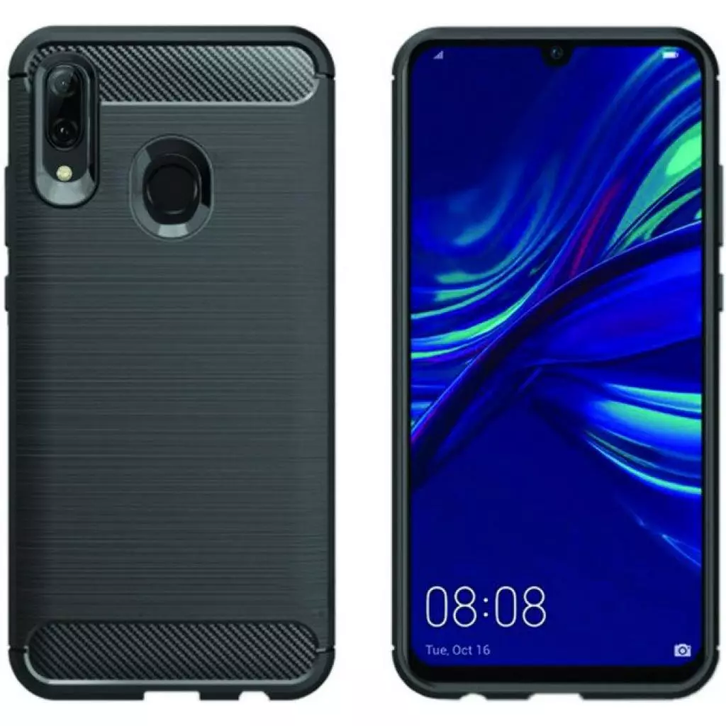 Чехол для моб. телефона Global GlobalCase Leo Huawei P Smart 2019 (Black) (1283126490101) - 1 Чехол для моб. телефона Global GlobalCase Leo Huawei P Smart 2019 (Black) (1283126490101) - 1