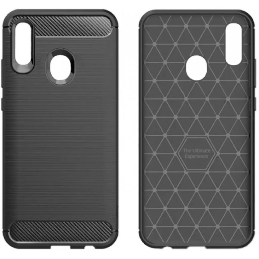 Чехол для моб. телефона Global GlobalCase Leo Samsung A30 (Black) (1283126491313) - 1