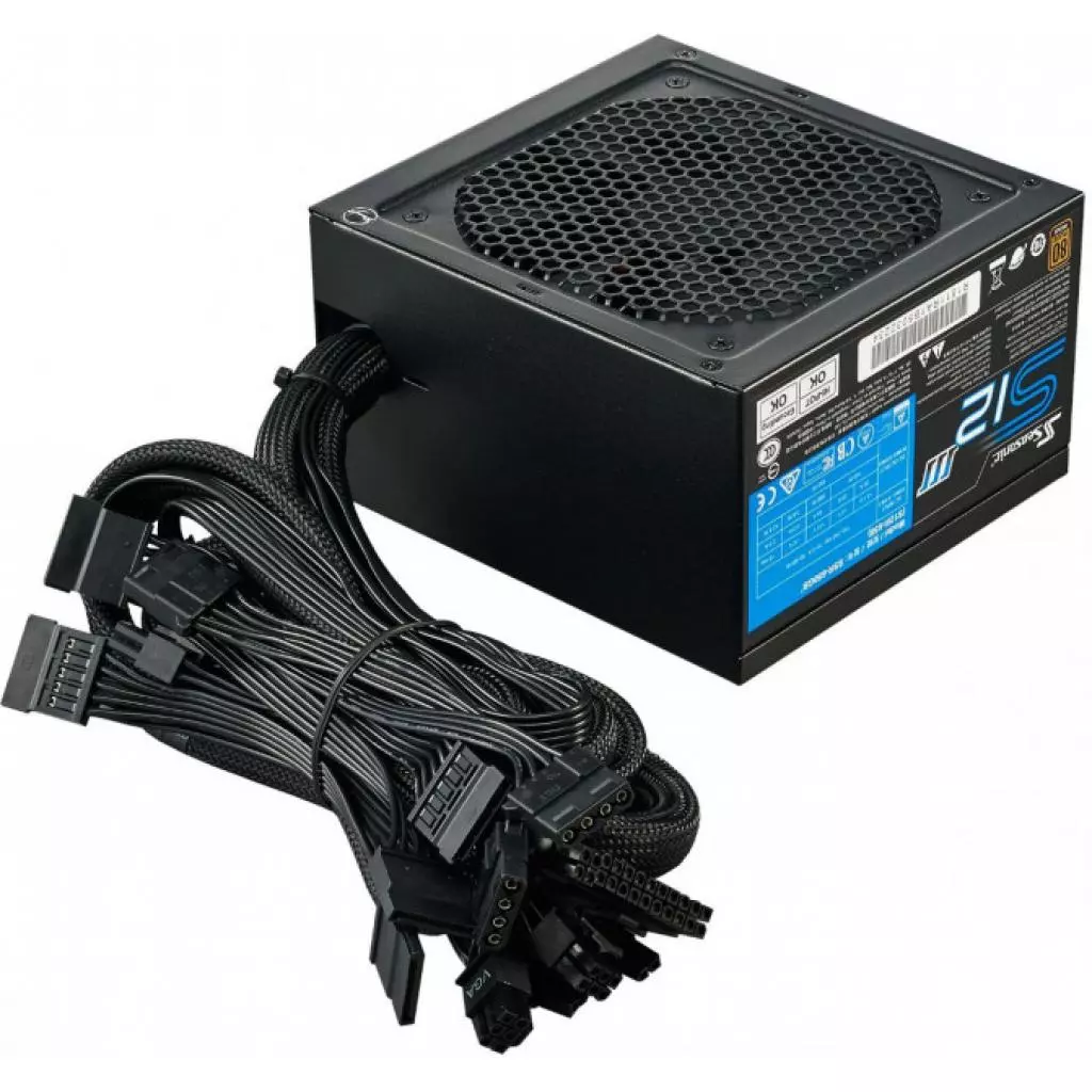 Блок питания Seasonic 500W S12III-500 Bronze (SSR-500GB3) - 4 Блок питания Seasonic 500W S12III-500 Bronze (SSR-500GB3) - 4