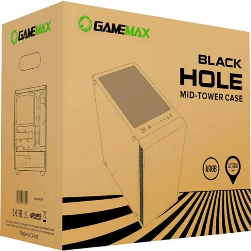 Корпус Gamemax Black Hole - 3 Корпус Gamemax Black Hole - 3