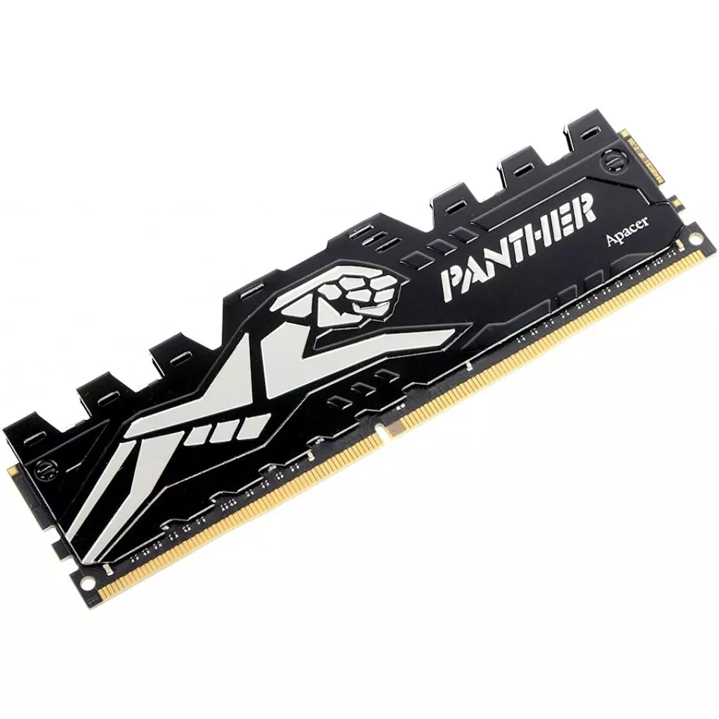 Модуль памяти для компьютера DDR4 8GB 2666 MHz Panther Silver Apacer (EK.08G2V.GEF) - 1 Модуль памяти для компьютера DDR4 8GB 2666 MHz Panther Silver Apacer (EK.08G2V.GEF) - 1
