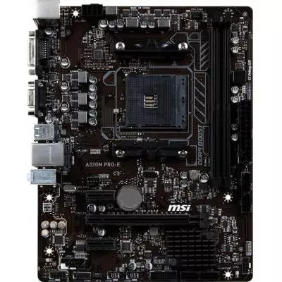 Материнская плата MSI A320M PRO-E - 1 Материнская плата MSI A320M PRO-E - 1