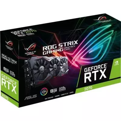 Видеокарта ASUS GeForce RTX2070 8192Mb ROG STRIX GAMING (ROG-STRIX-RTX2070-8G-GAMING) - 2 Видеокарта ASUS GeForce RTX2070 8192Mb ROG STRIX GAMING (ROG-STRIX-RTX2070-8G-GAMING) - 2