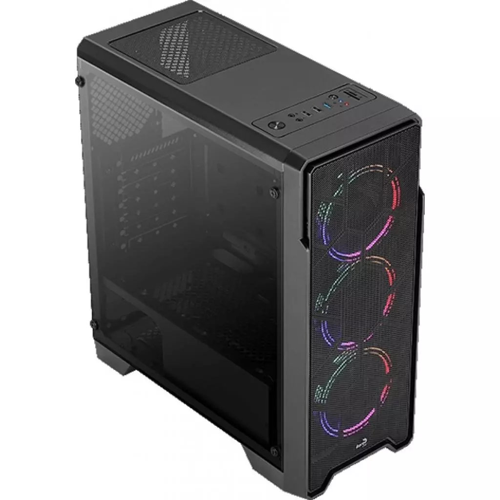 Корпус AeroCool Ore FRGB-G-BK-v1 - 7 Корпус AeroCool Ore FRGB-G-BK-v1 - 7