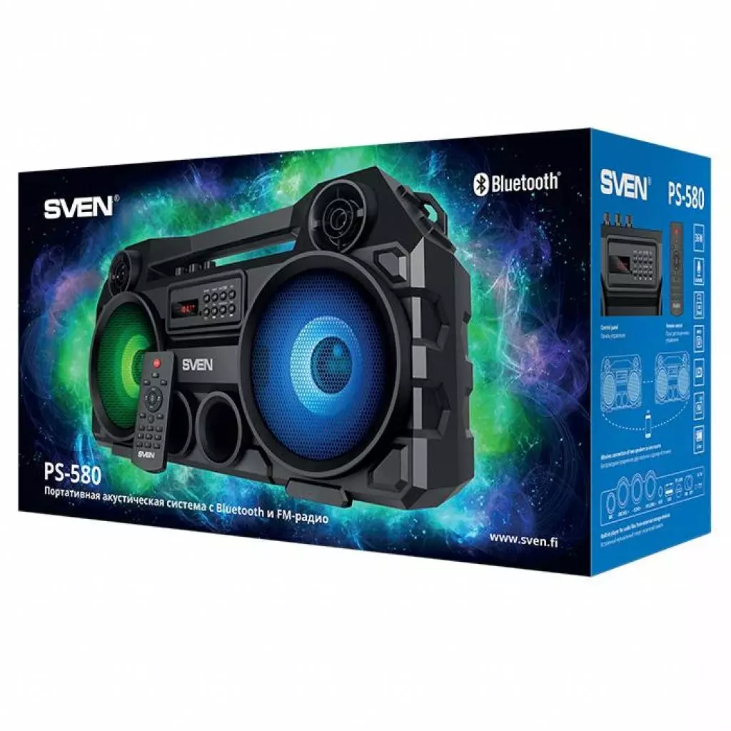 Акустическая система Sven PS-580 Black - 3