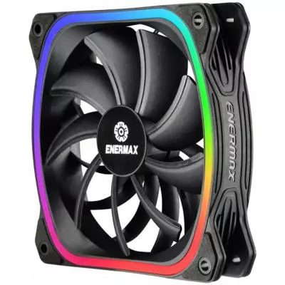 Кулер для корпуса Enermax SQUA RGB 3x 120 mm (3 PACK) (UCSQARGB12P-BP3)