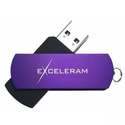 USB флеш накопитель eXceleram 16GB P2 Series Grape/Black USB 3.1 Gen 1 (EXP2U3GPB16)