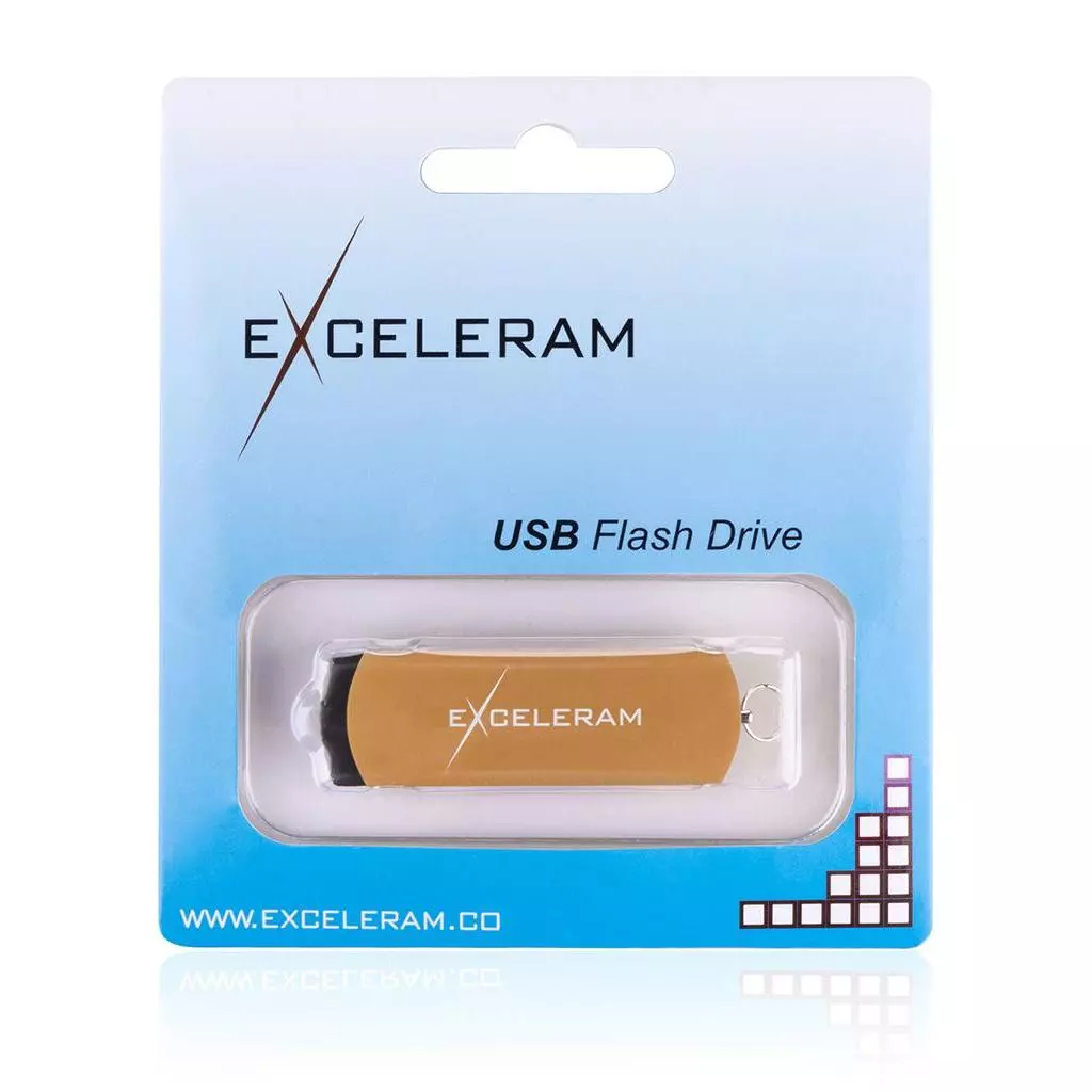 USB флеш накопитель eXceleram 128GB P2 Series Brown/Black USB 3.1 Gen 1 (EXP2U3BRB128) - 7 USB флеш накопитель eXceleram 128GB P2 Series Brown/Black USB 3.1 Gen 1 (EXP2U3BRB128) - 7
