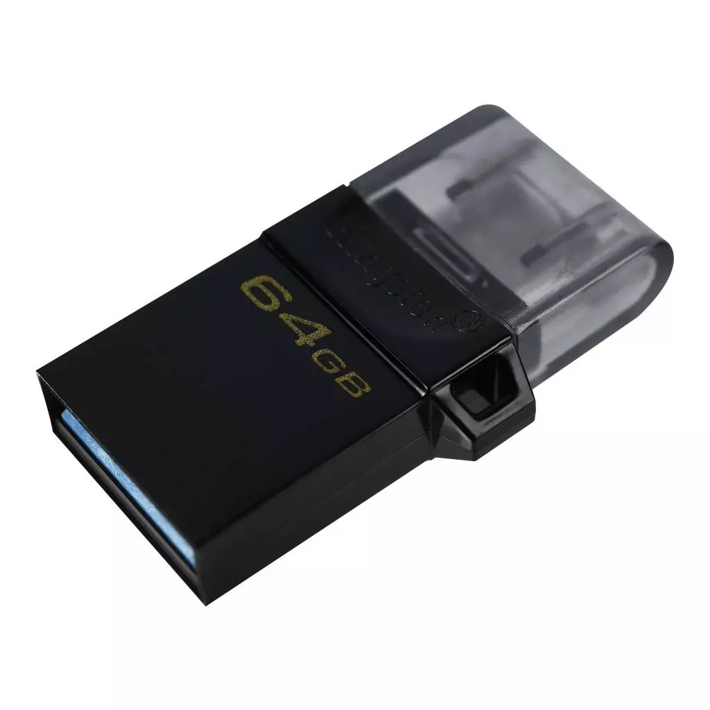 USB флеш накопитель Kingston 64GB microDuo USB 3.2/microUSB (DTDUO3G2/64GB) - 1 USB флеш накопитель Kingston 64GB microDuo USB 3.2/microUSB (DTDUO3G2/64GB) - 1