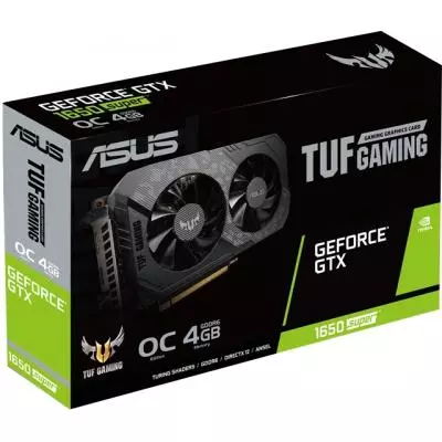 Видеокарта ASUS GeForce GTX1650 SUPER 4096Mb TUF GAMING OC (TUF-GTX1650S-O4G-GAMING) - 6 Видеокарта ASUS GeForce GTX1650 SUPER 4096Mb TUF GAMING OC (TUF-GTX1650S-O4G-GAMING) - 6