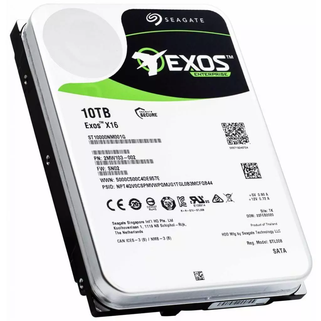 Жесткий диск 3.5" 10TB Seagate (ST10000NM001G) - 1 Жесткий диск 3.5" 10TB Seagate (ST10000NM001G) - 1