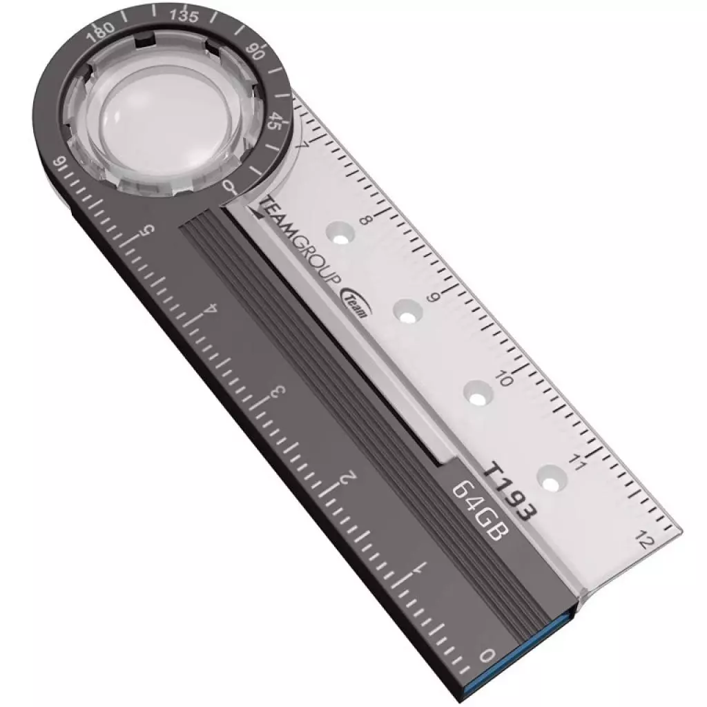 USB флеш накопитель Team 64GB T193 Nickel Black USB 3.2 (TT19364GF01) - 1 USB флеш накопитель Team 64GB T193 Nickel Black USB 3.2 (TT19364GF01) - 1