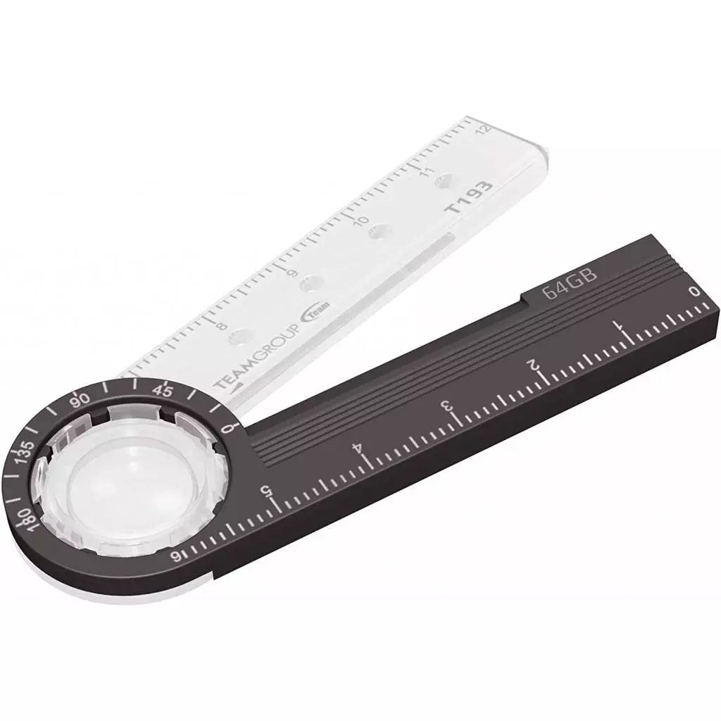 USB флеш накопитель Team 64GB T193 Nickel Black USB 3.2 (TT19364GF01) - 2 USB флеш накопитель Team 64GB T193 Nickel Black USB 3.2 (TT19364GF01) - 2