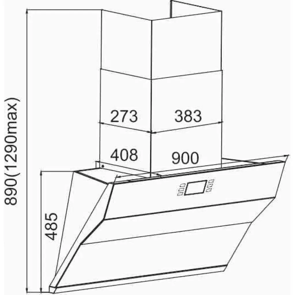 Вытяжка кухонная Kaiser AT9317 - 6 Вытяжка кухонная Kaiser AT9317 - 6