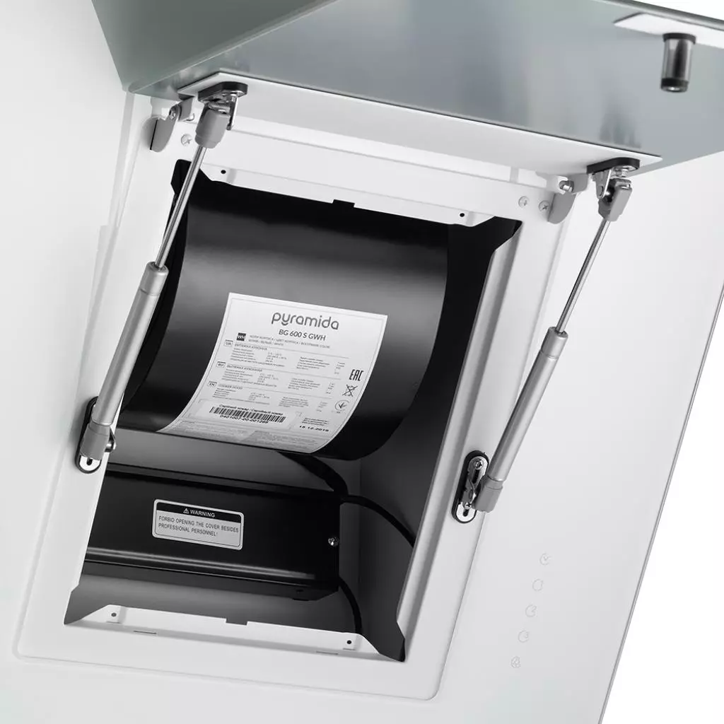 Вытяжка кухонная Pyramida BG 600 S GWH (BG600SGWH) - 9