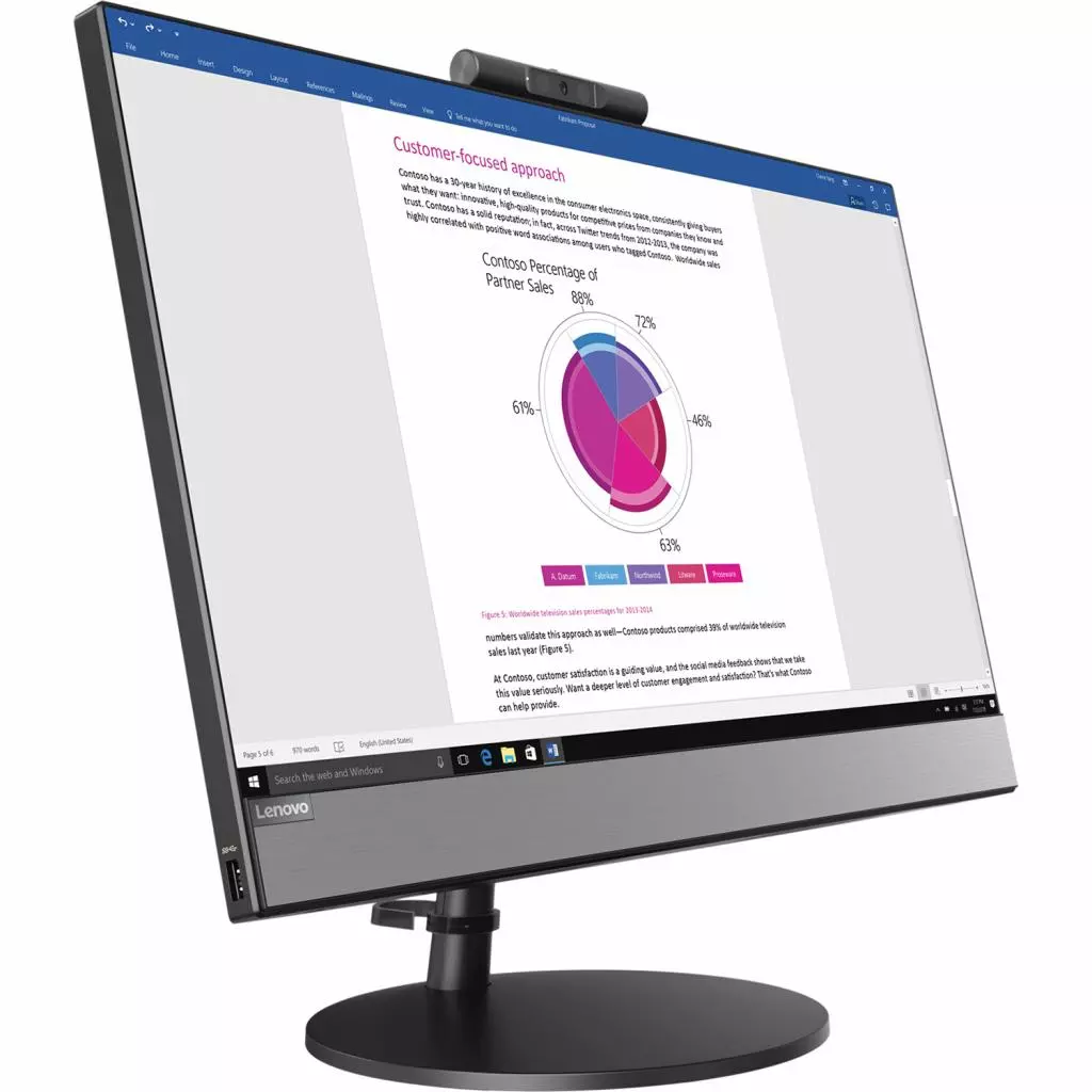 Компьютер Lenovo V530-24ICB / i3-9100T (10UW00G3RU) - 2