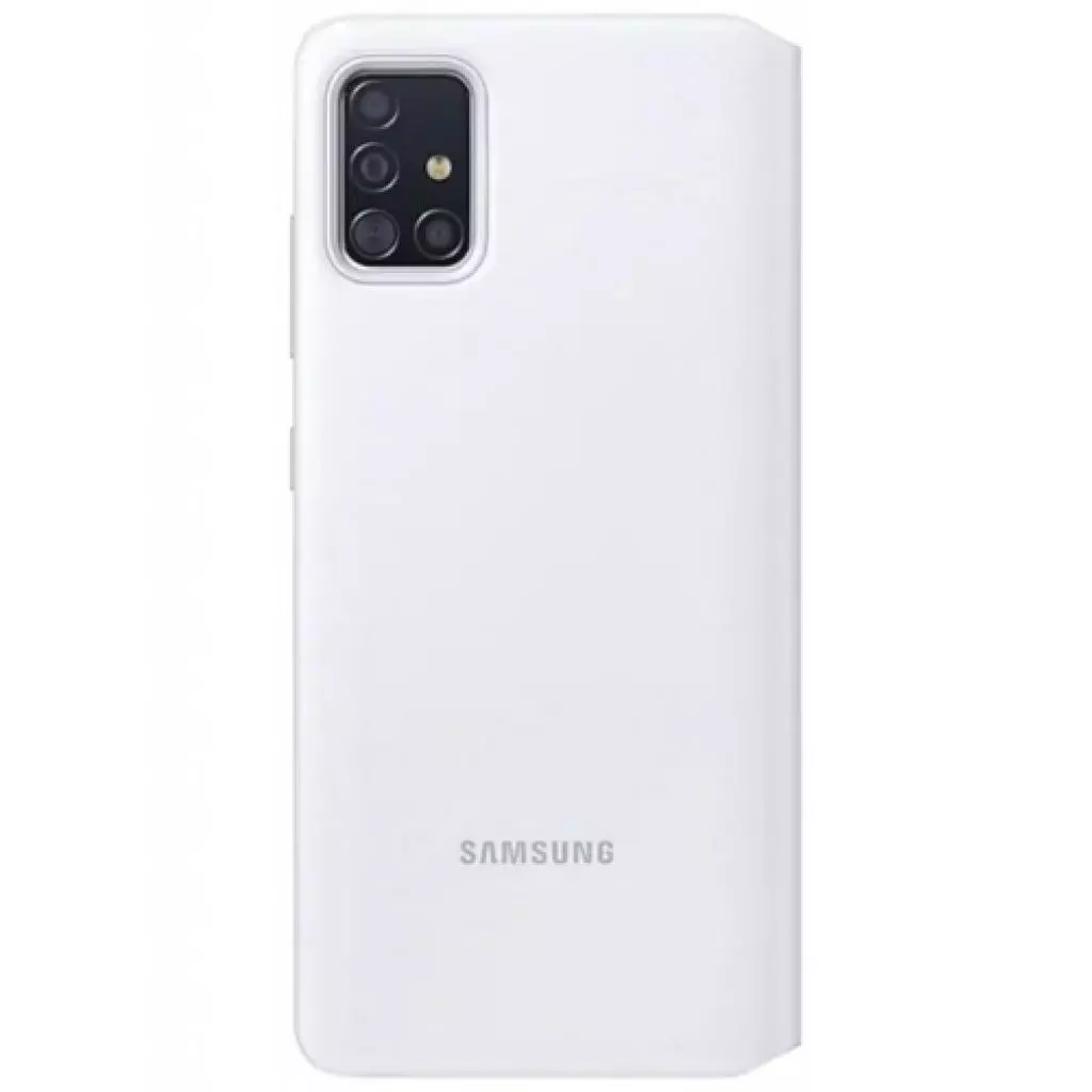 Чехол для моб. телефона Samsung S View Wallet Cover для Galaxy A51 (A515F) White (EF-EA515PWEGRU) - 1 Чехол для моб. телефона Samsung S View Wallet Cover для Galaxy A51 (A515F) White (EF-EA515PWEGRU) - 1