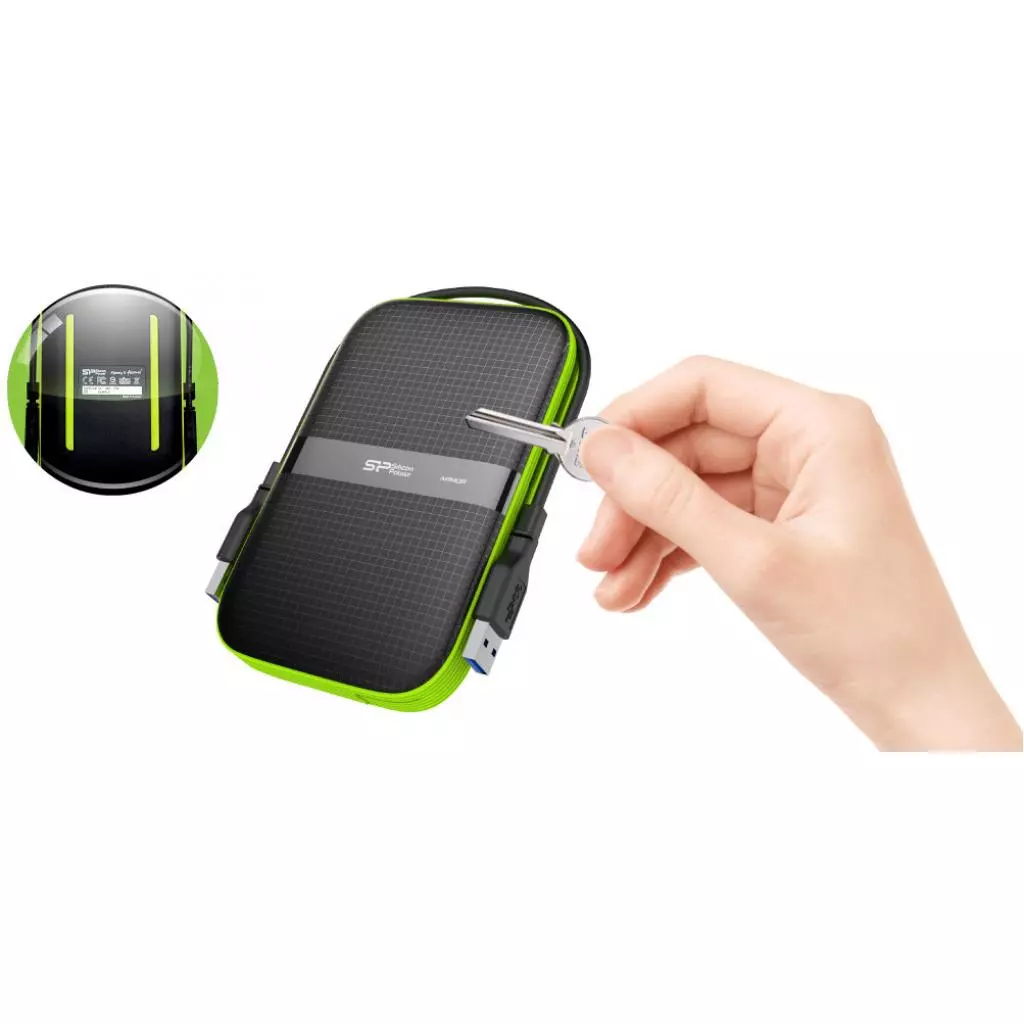 Внешний жесткий диск 2.5" 5TB Silicon Power (SP050TBPHDA60S3K) - 8