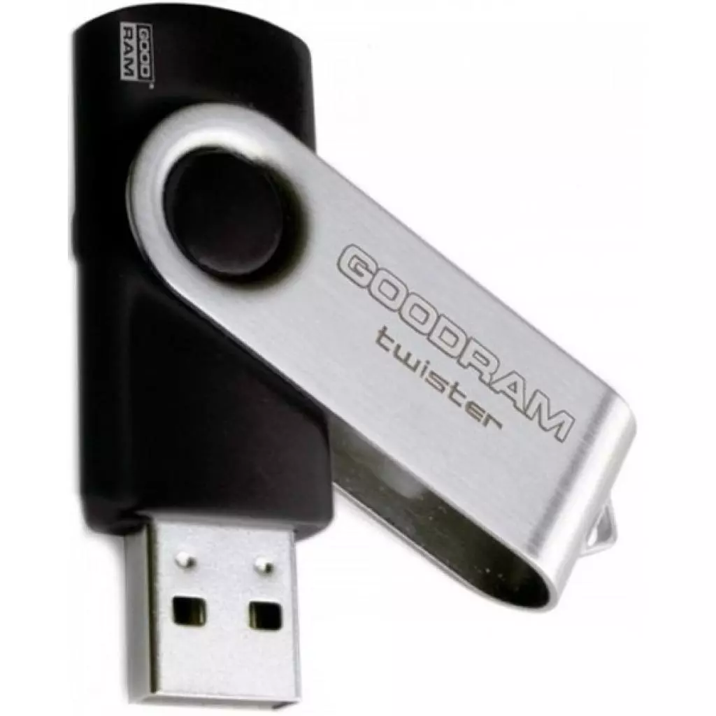 USB флеш накопитель Goodram 4GB Twister Black USB 2.0 (UTS2-0040K0R11) - 1 USB флеш накопитель Goodram 4GB Twister Black USB 2.0 (UTS2-0040K0R11) - 1