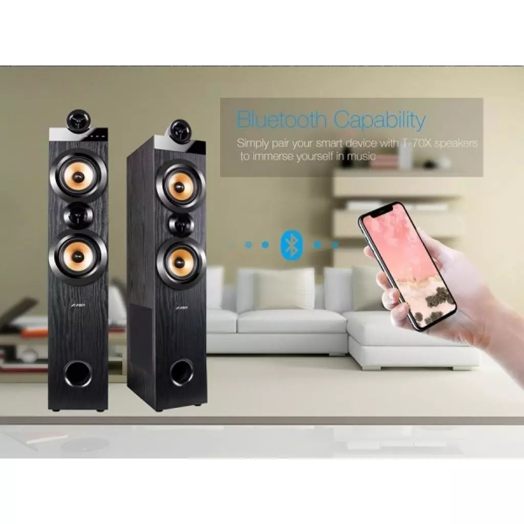 Акустическая система F&D T-70X Black - 2 Акустическая система F&D T-70X Black - 2
