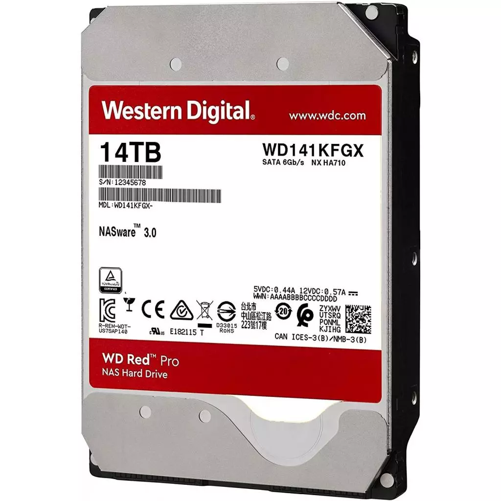 Жесткий диск 3.5" 14TB WD (WD141KFGX) - 1 Жесткий диск 3.5" 14TB WD (WD141KFGX) - 1