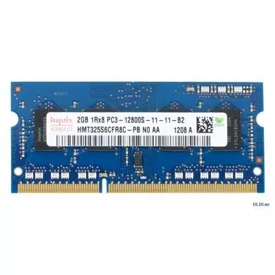 Модуль памяти для ноутбука SoDIMM DDR3 2GB 1600 MHz Hynix (HMT325S6BFR8C-PBN / HMT325S6CFR8C-PBN)