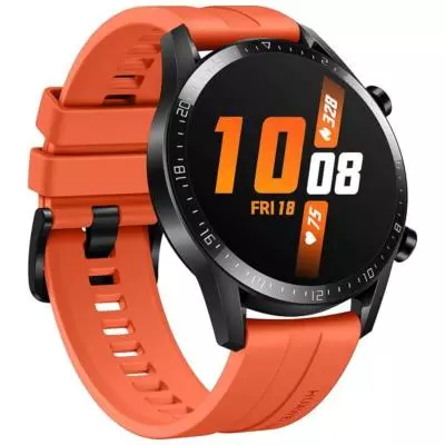 Смарт-часы Huawei Watch GT 2 46mm Sport Sunset Orange (55024321) - 2 Смарт-часы Huawei Watch GT 2 46mm Sport Sunset Orange (55024321) - 2