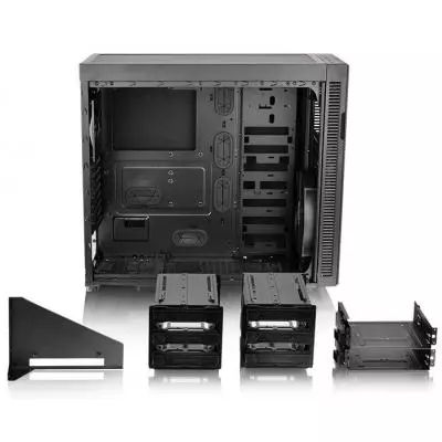 Корпус ThermalTake Suppressor F51 Tempered Glass Edition (CA-1E1-00M1WN-03) - 8 Корпус ThermalTake Suppressor F51 Tempered Glass Edition (CA-1E1-00M1WN-03) - 8