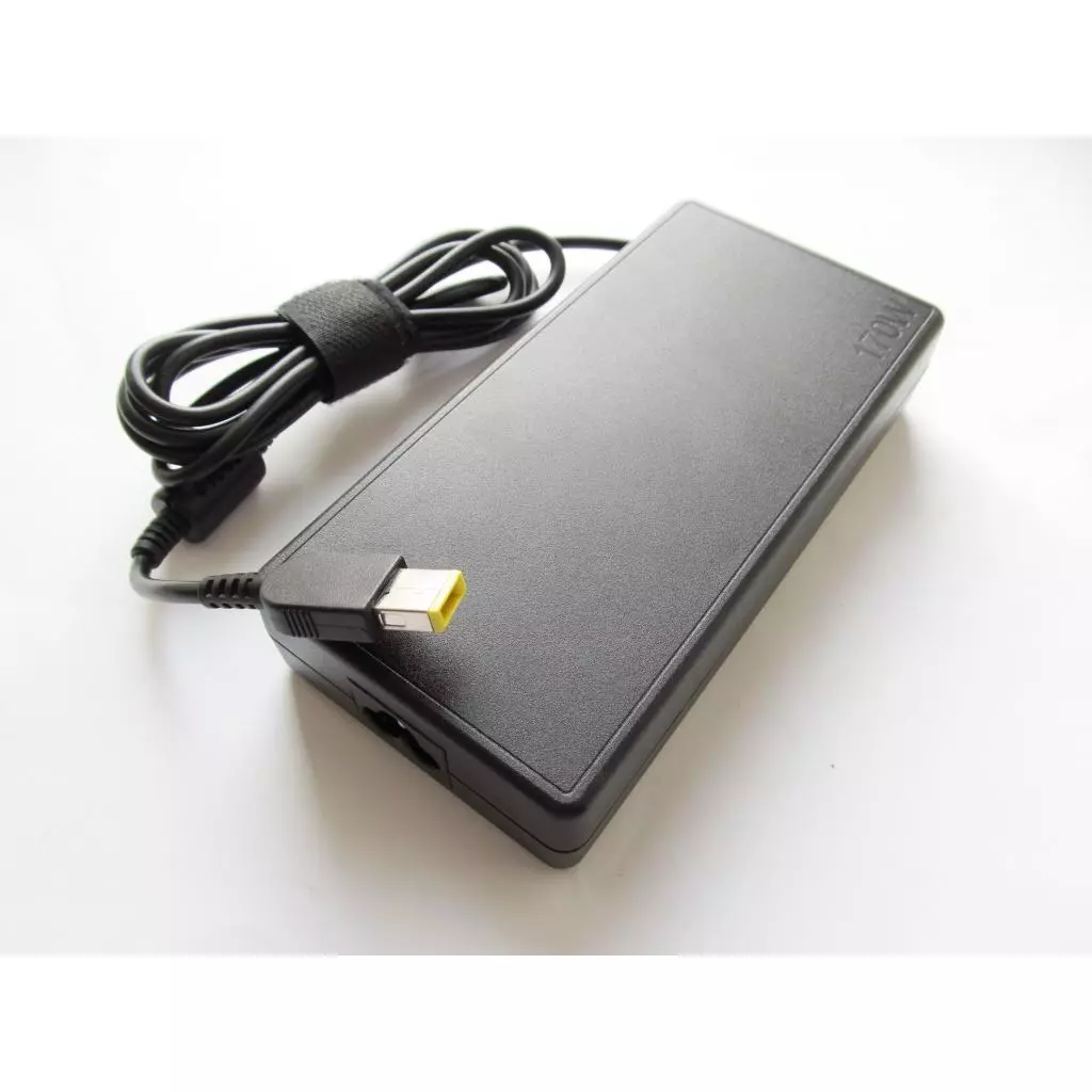Блок питания к ноутбуку Lenovo 170W 20V, 8.50A, Rectangular Connector (pin inside) Slim (A40274) - 1