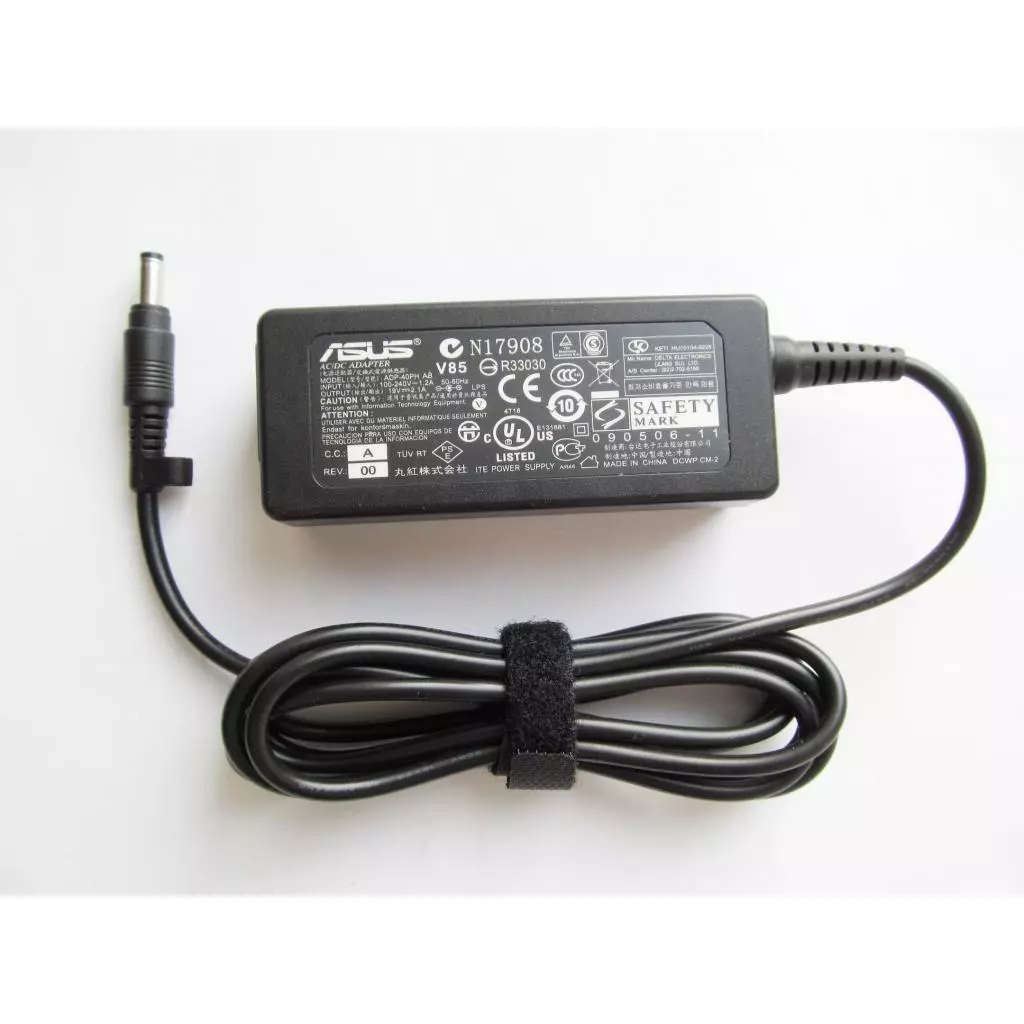 Блок питания к ноутбуку ASUS 40W 19V, 2.1A, 4.8/1.7 (ADP-40PH / A40281) - 1