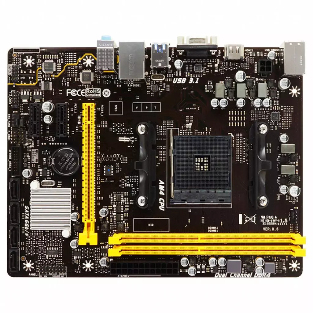 Материнская плата Biostar A320MH - 1