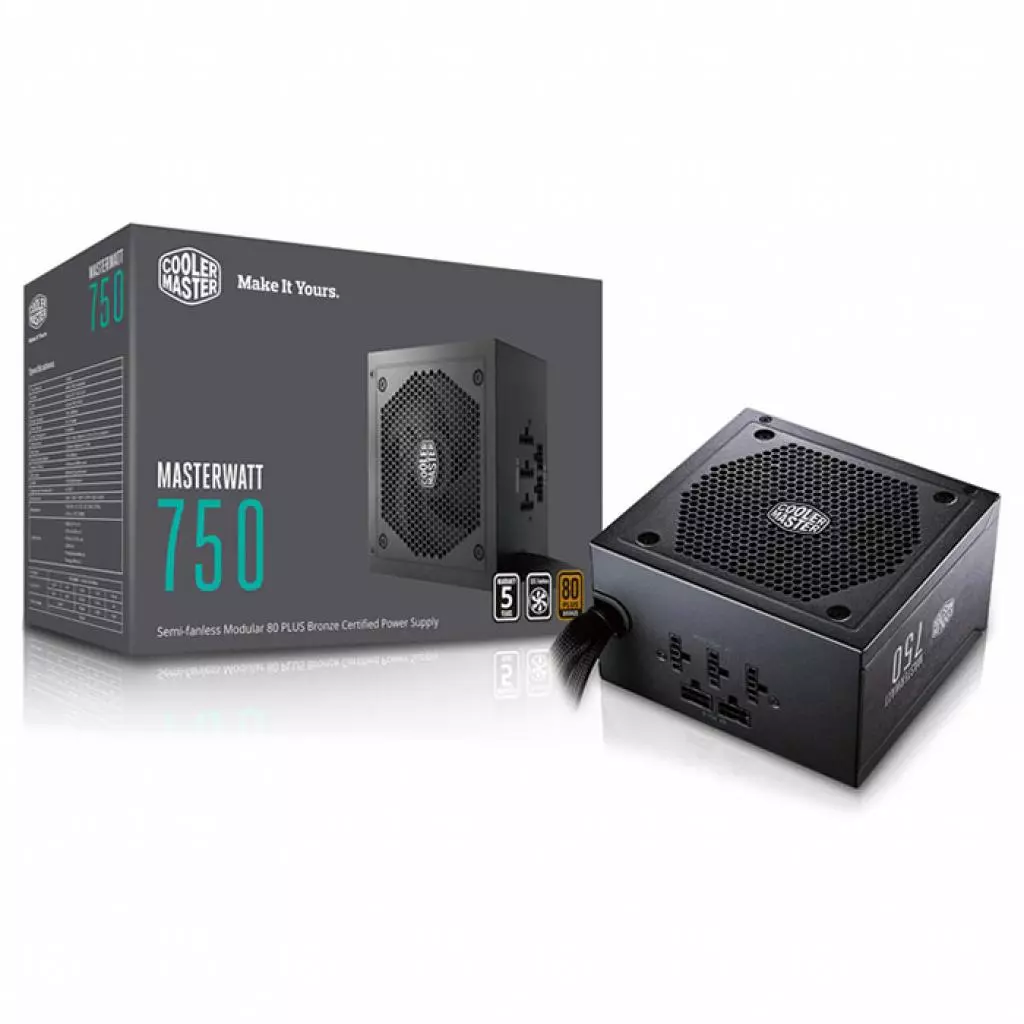 Блок питания CoolerMaster 750W (MPX-7501-AMAAB-EU) - 5 Блок питания CoolerMaster 750W (MPX-7501-AMAAB-EU) - 5