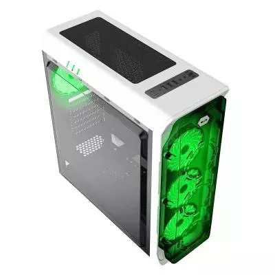 Корпус GAMEMAX StarLight W-Green - 6