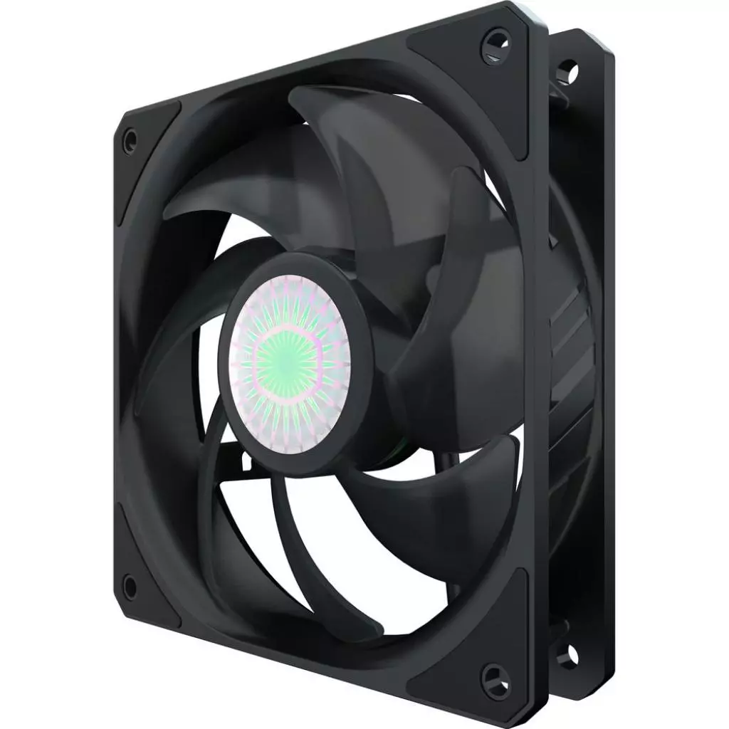 Кулер для корпуса CoolerMaster Master SickleFlow 120 Black (MFX-B2NN-18NPK-R1) - 2 Кулер для корпуса CoolerMaster Master SickleFlow 120 Black (MFX-B2NN-18NPK-R1) - 2