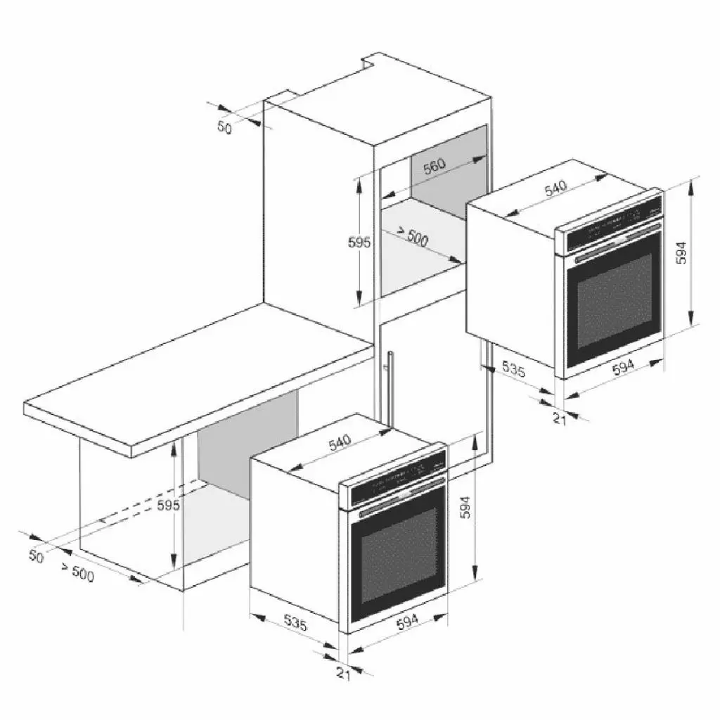 Духовой шкаф Kaiser EH6310 - 2
