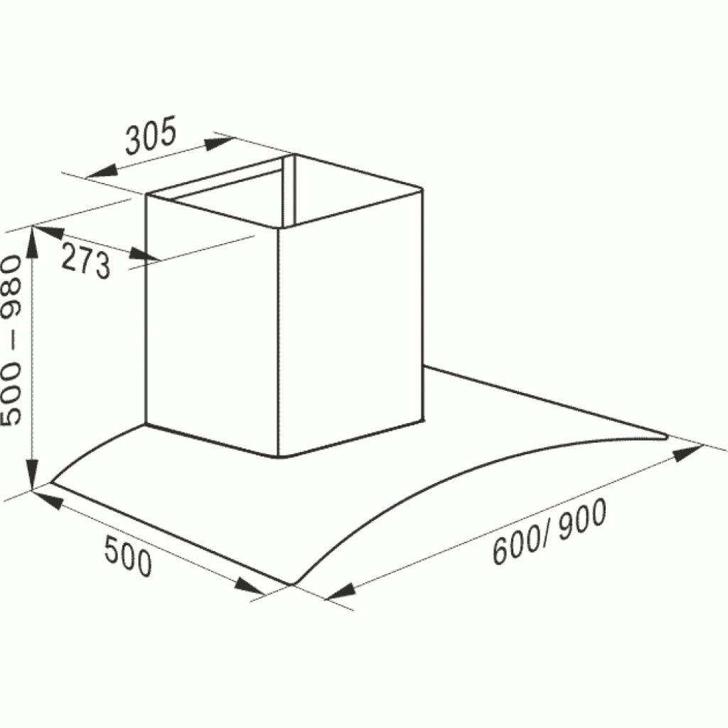 Вытяжка кухонная Kaiser A6419N - 7 Вытяжка кухонная Kaiser A6419N - 7