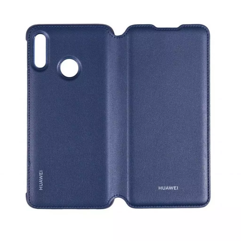 Чехол для моб. телефона Huawei Y7 2019 Flip Cover Blue (51992903) - 1 Чехол для моб. телефона Huawei Y7 2019 Flip Cover Blue (51992903) - 1