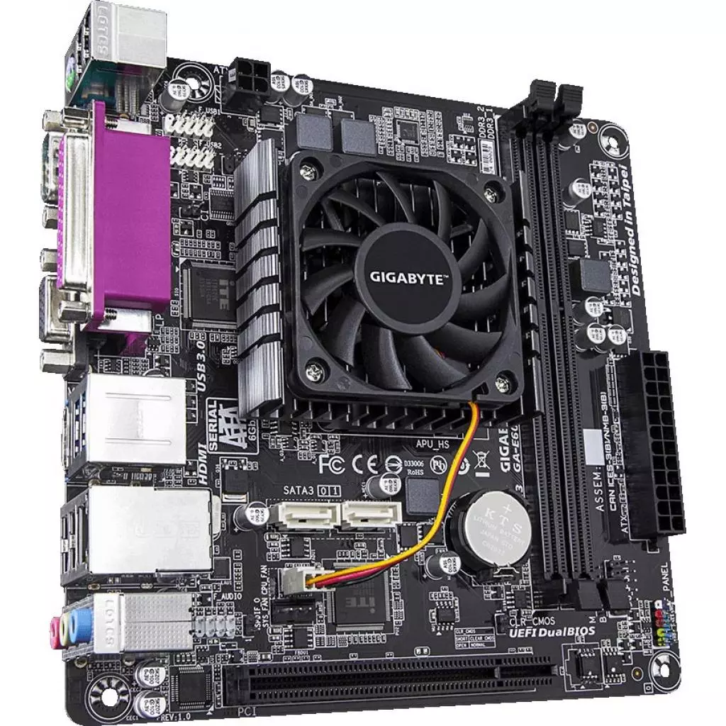 Материнская плата GIGABYTE GA-E6010N - 2 Материнская плата GIGABYTE GA-E6010N - 2