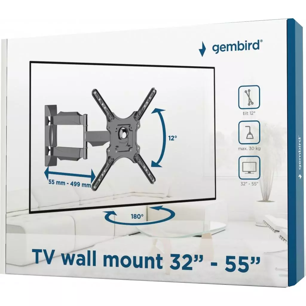Кронштейн Gembird WM-55RT-05 - 1 Кронштейн Gembird WM-55RT-05 - 1