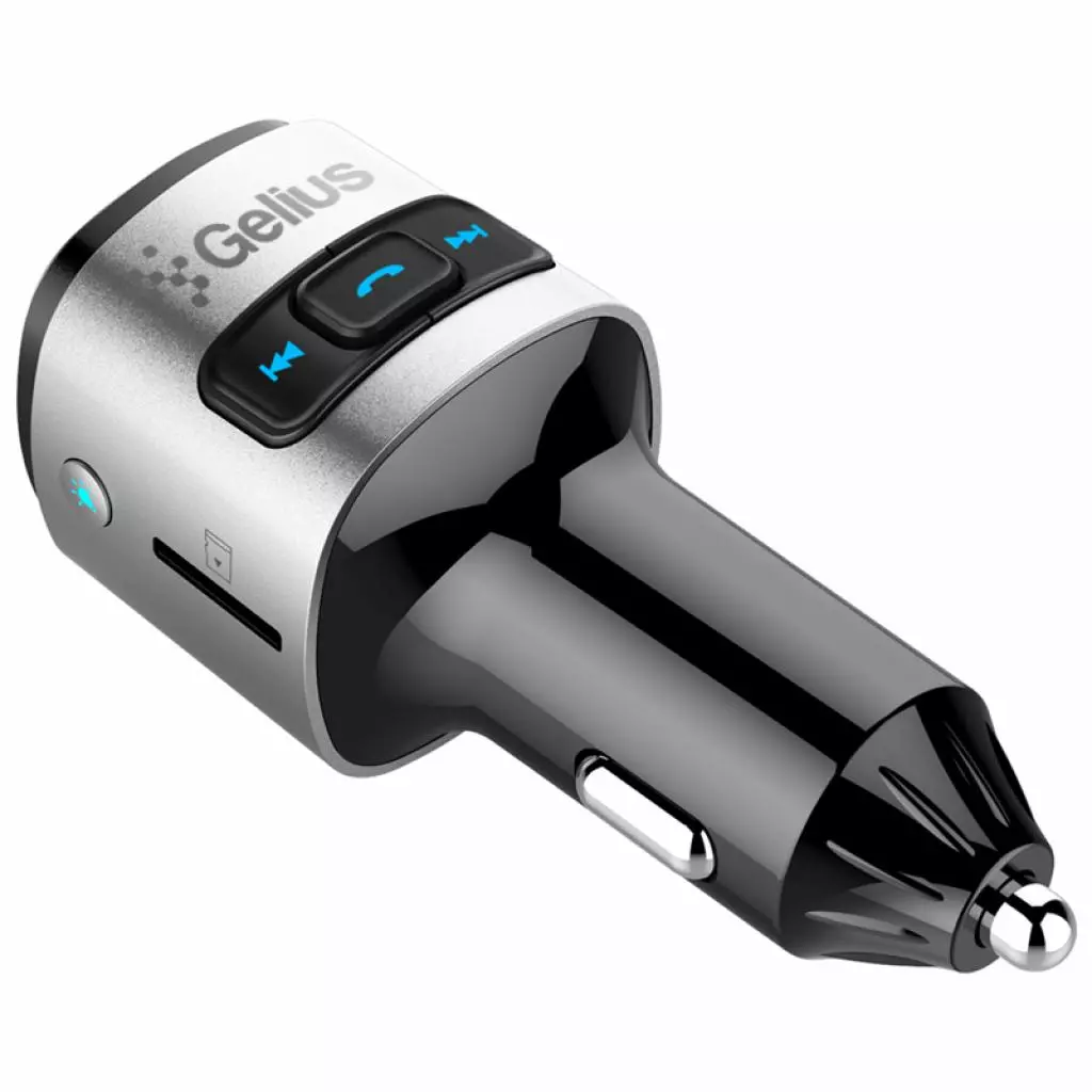 FM модулятор Gelius Pro RGB-QC GP-FMT040 Black/Silver - 3 FM модулятор Gelius Pro RGB-QC GP-FMT040 Black/Silver - 3