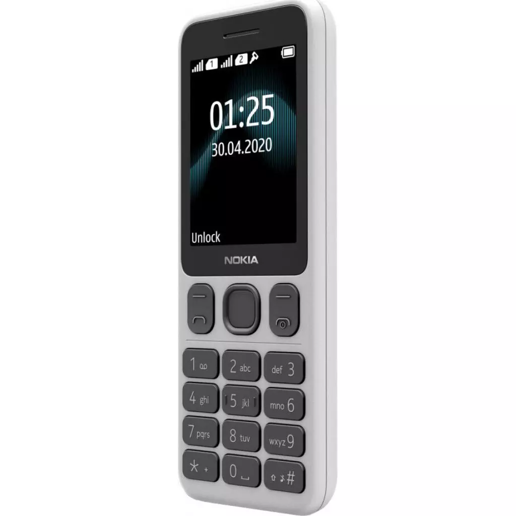 Мобильный телефон Nokia 125 DS White - 1 Мобильный телефон Nokia 125 DS White - 1