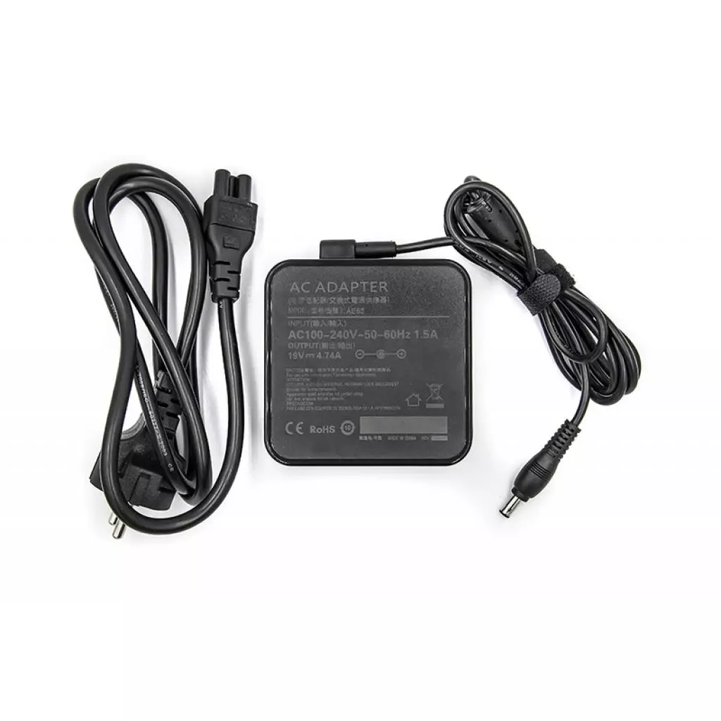 Блок питания к ноутбуку PowerPlant SAMSUNG 220V, 19V 90W 4.74A (5.5*3.0) wall mount (WM-SA90F5530) - 1