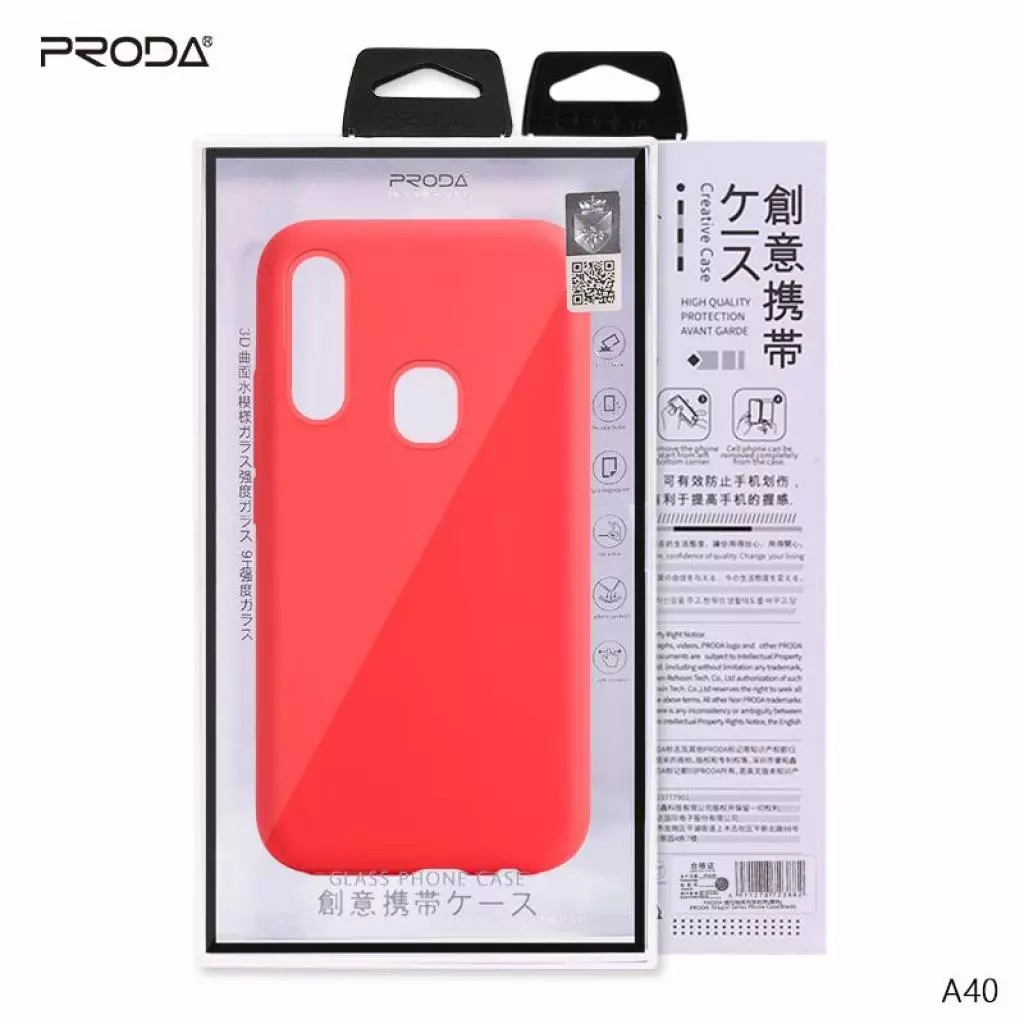 Чехол для моб. телефона Proda Soft-Case для Samsung A40 Red (XK-PRD-A40-RD) - 1