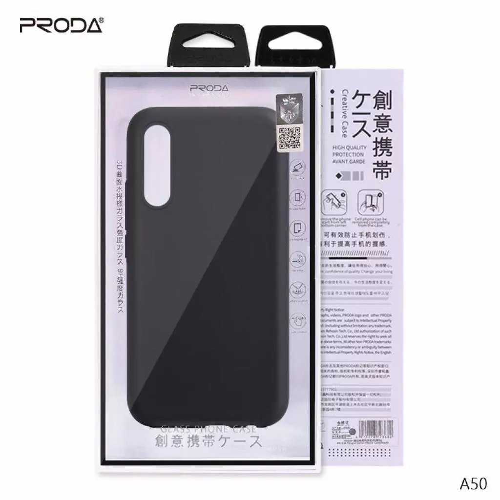 Чехол для моб. телефона Proda Soft-Case для Samsung A50 Black (XK-PRD-A50-BK) - 1