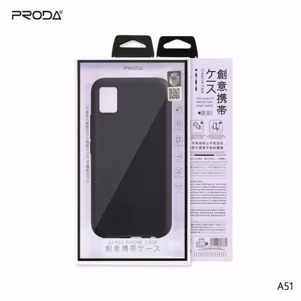 Чехол для моб. телефона Proda Soft-Case для Samsung A51 Black (XK-PRD-A51-BK) - 1