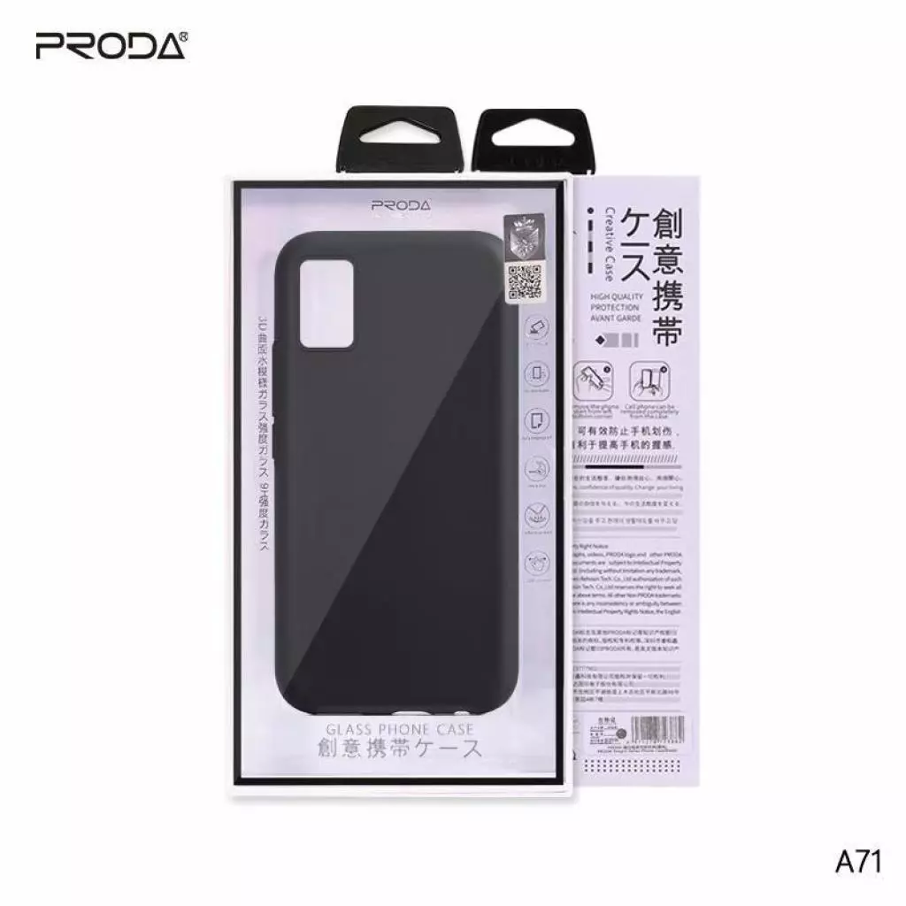 Чехол для моб. телефона Proda Soft-Case для Samsung A71 Black (XK-PRD-A71-BK) - 1