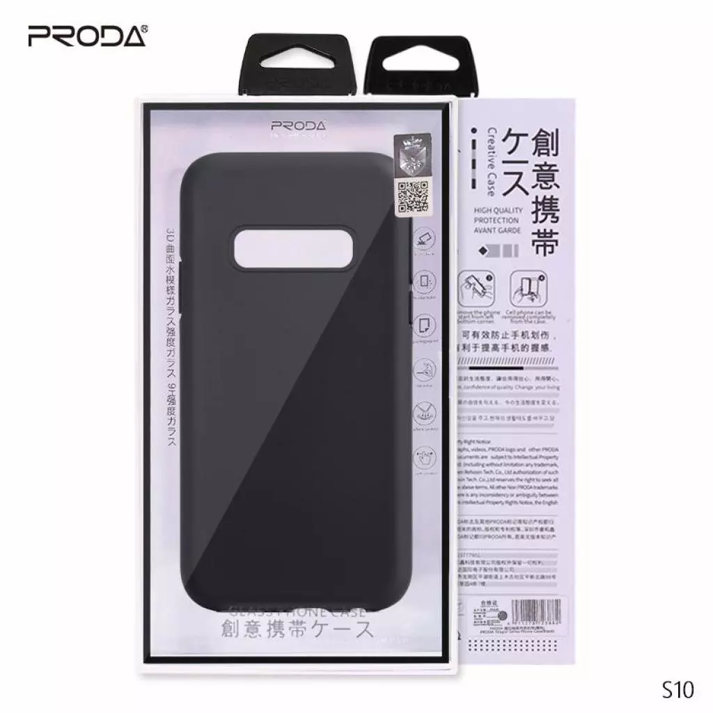 Чехол для моб. телефона Proda Soft-Case для Samsung S10 Black (XK-PRD-S10-BK) - 1