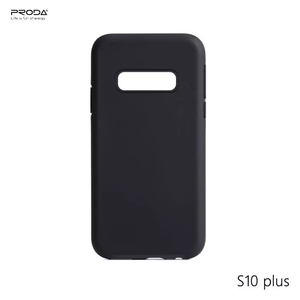 Чехол для моб. телефона Proda Soft-Case для Samsung S10 plus Black (XK-PRD-S10pl-BK)