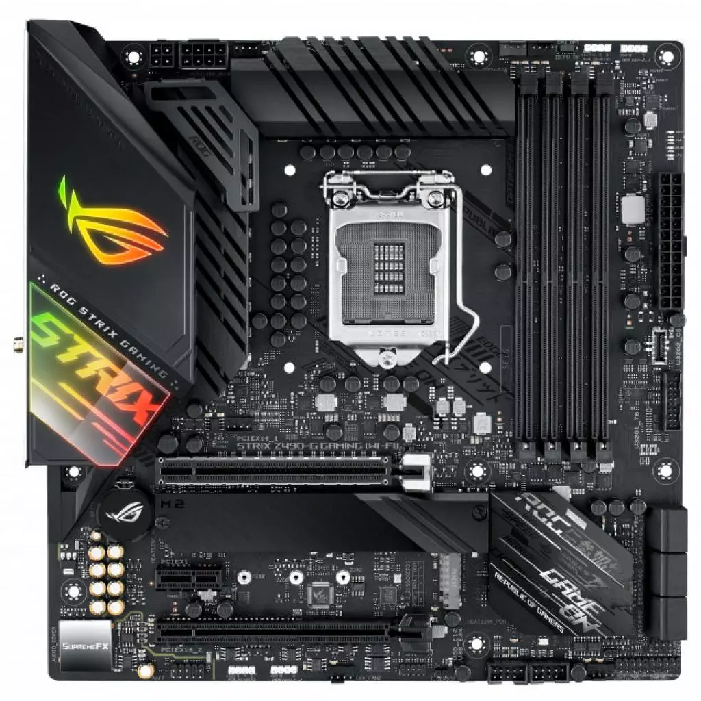 Материнская плата ASUS ROG STRIX Z490-G GAMING WI-FI - 1