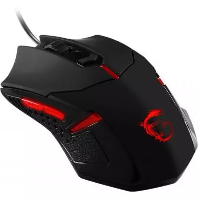 Мышка MSI Interceptor DS B1 USB Black - 1
